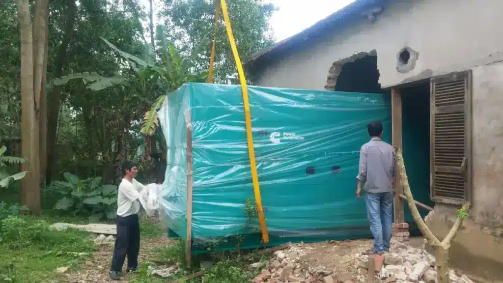 Máy phát điện Cummins 330 kVA cho Bệnh viện Quân y 91
