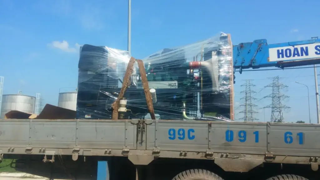 Máy phát điện Doosan 550 kVA cho nhà máy Better Resin