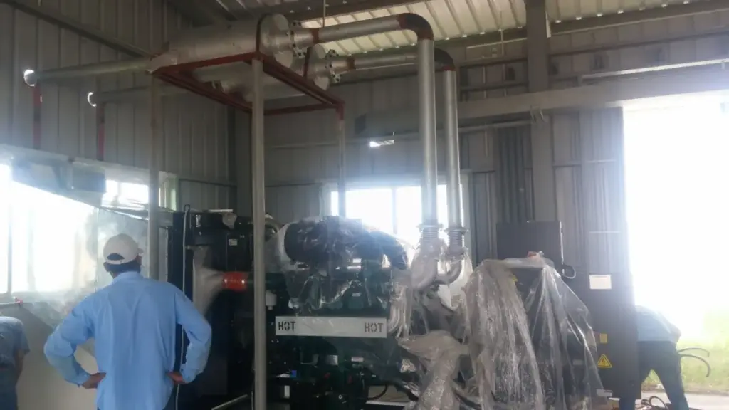 Máy phát điện Doosan 550 kVA cho nhà máy Better Resin