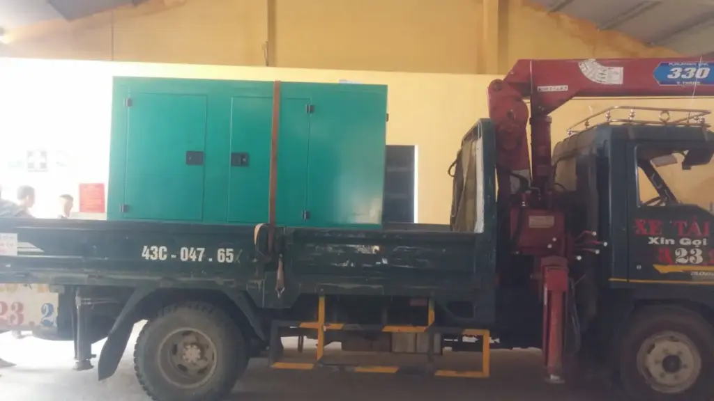 Máy phát điện Cummins cho đơn vị Tác chiến điện tử tại Đà Nẵng