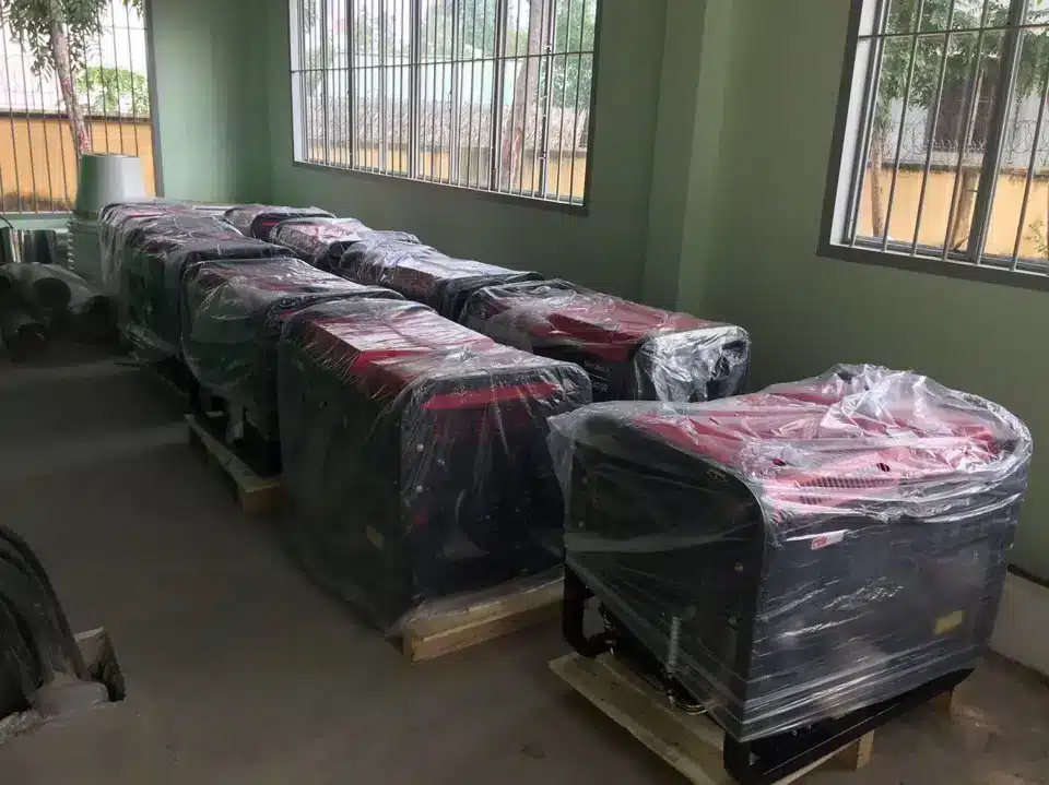 09 máy phát điện 11 kVA cho trạm BTS GTel Bình Dương