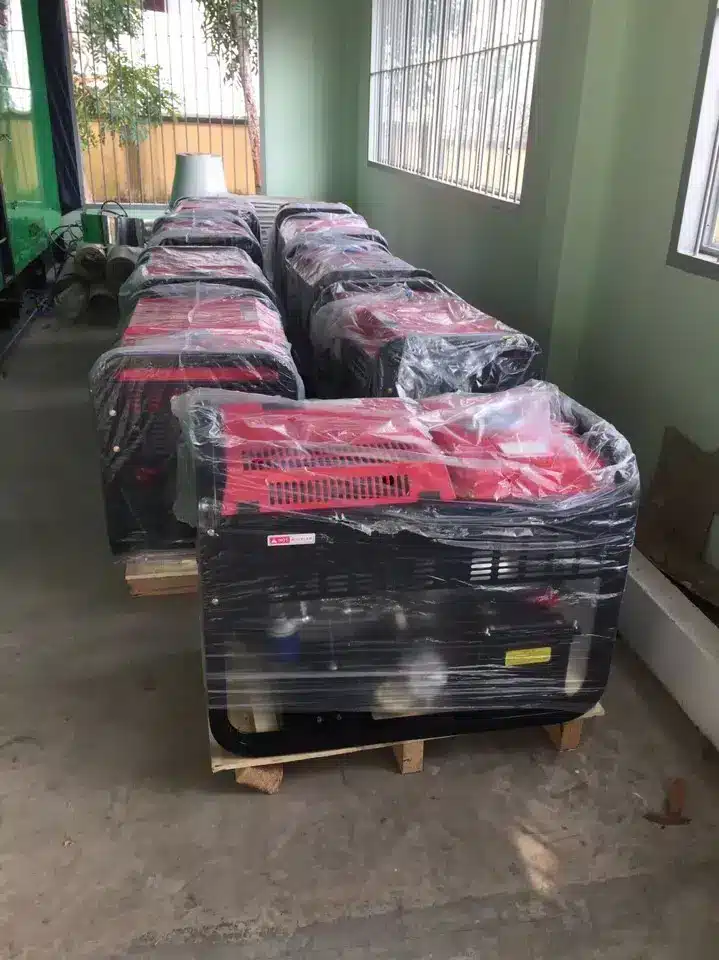 09 máy phát điện 11 kVA cho trạm BTS GTel Bình Dương