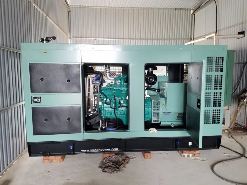 Máy phát điện dự phòng cho kho kem WALL'S Hà Nội