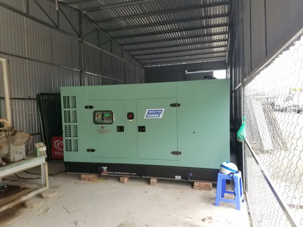 Máy phát điện dự phòng cho kho kem WALL'S Hà Nội