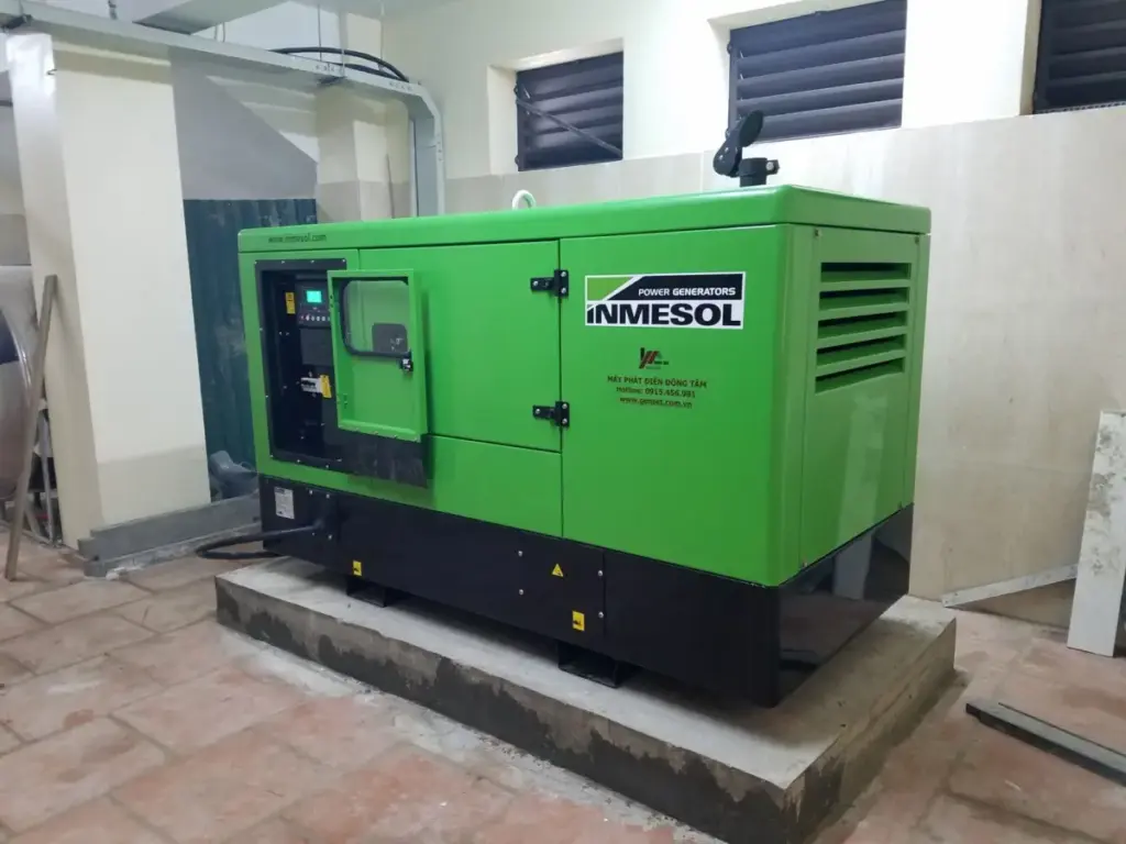 Máy phát điện Inmesol cho Khách sạn 210 Thanh Hóa